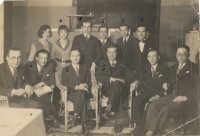 İstanbul Konservatuvar 1933-34 Öğretmen ve Öğrencilerden bir grup